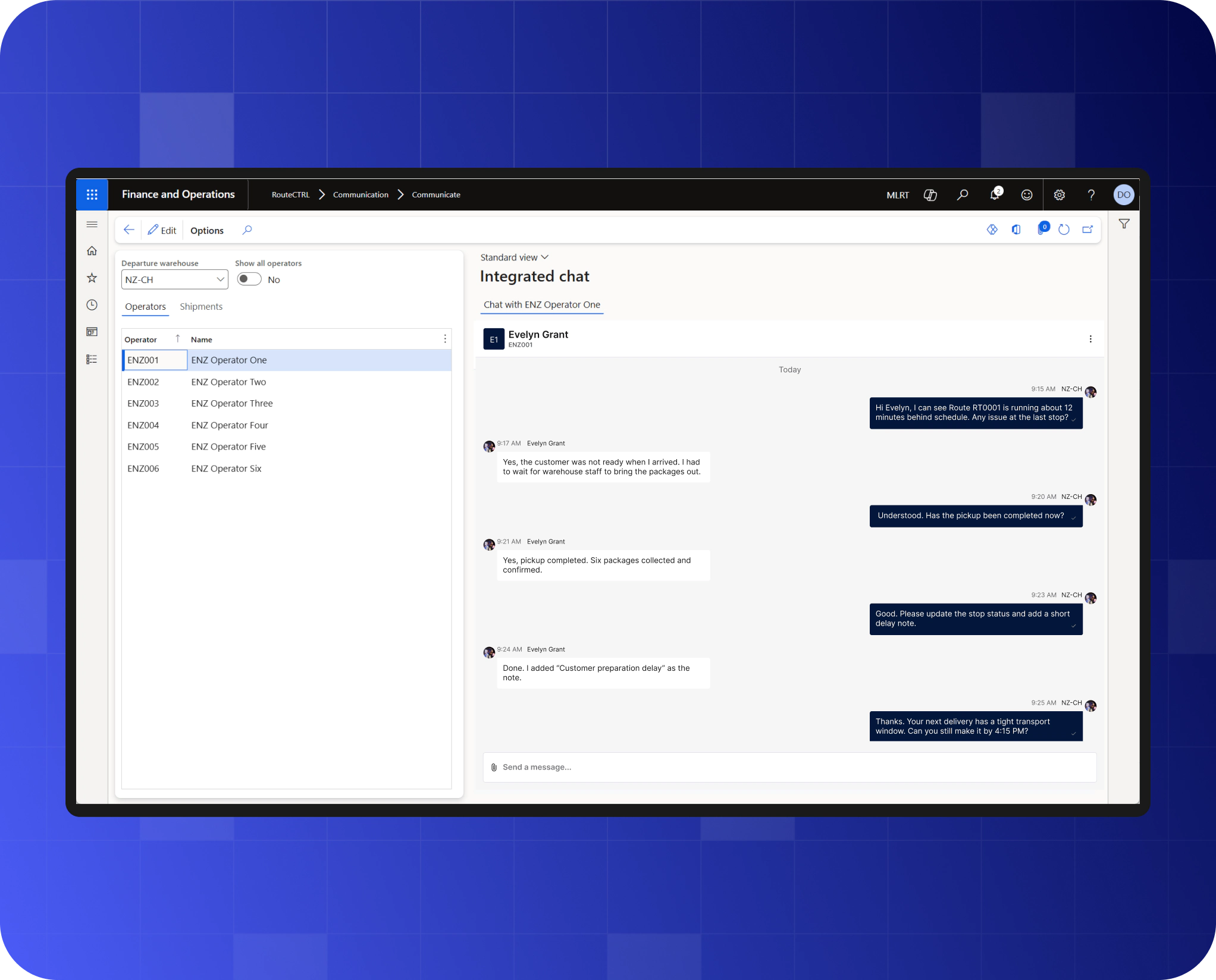 Integrated Live Communication