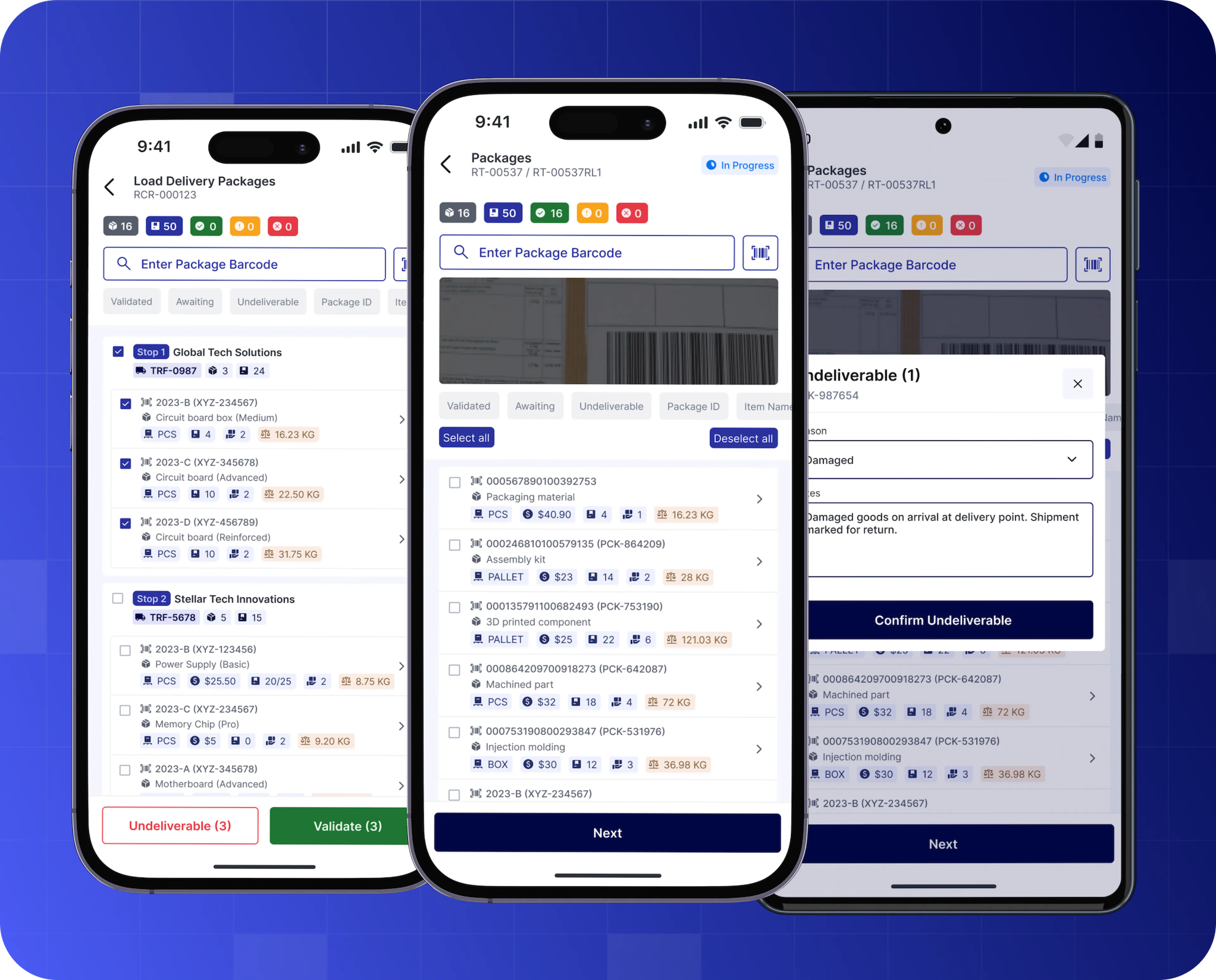  Barcode Package Validation