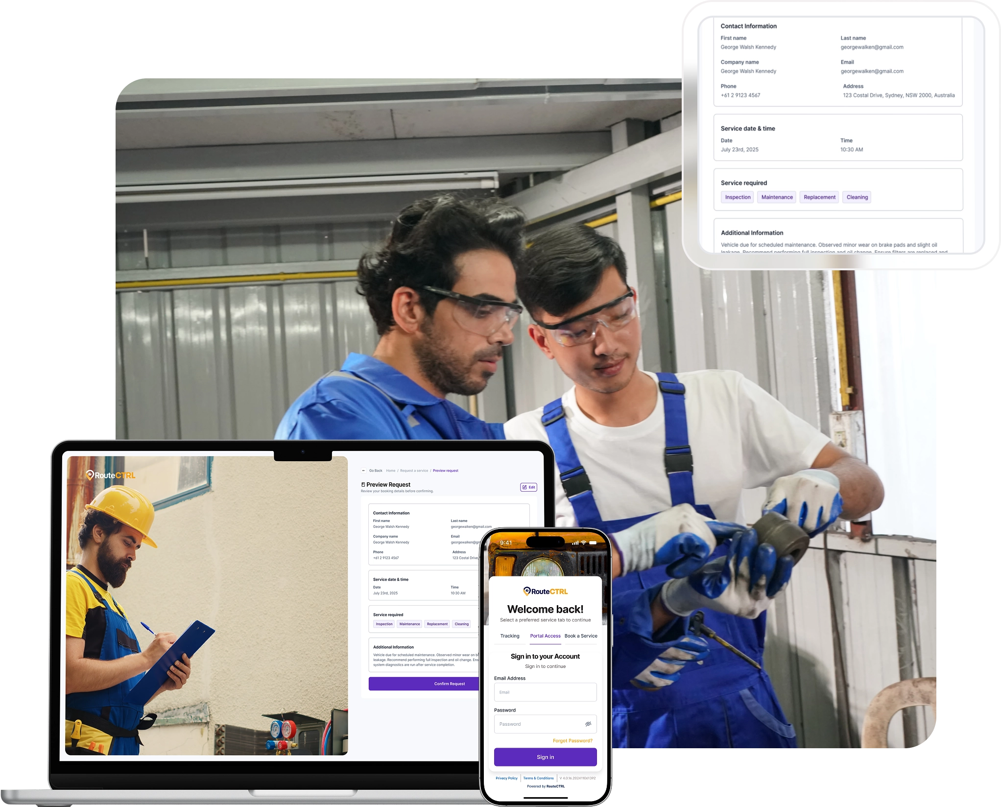 Field Service Booking