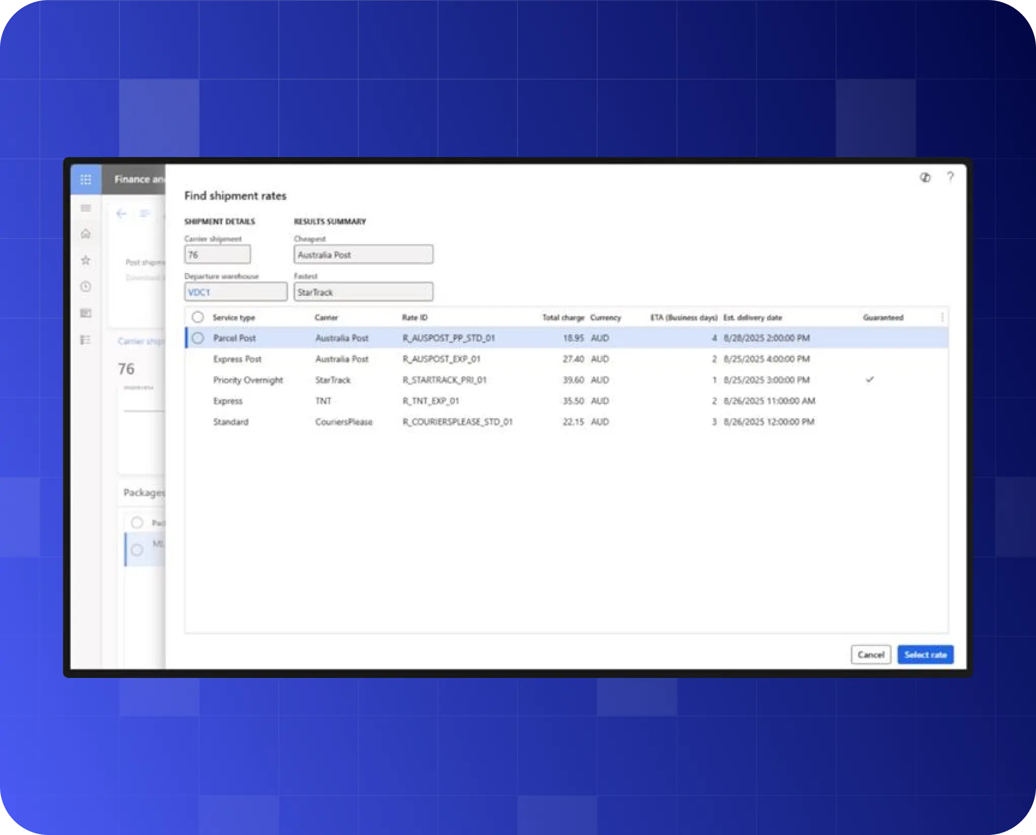 Carrier Shipping (Beta)