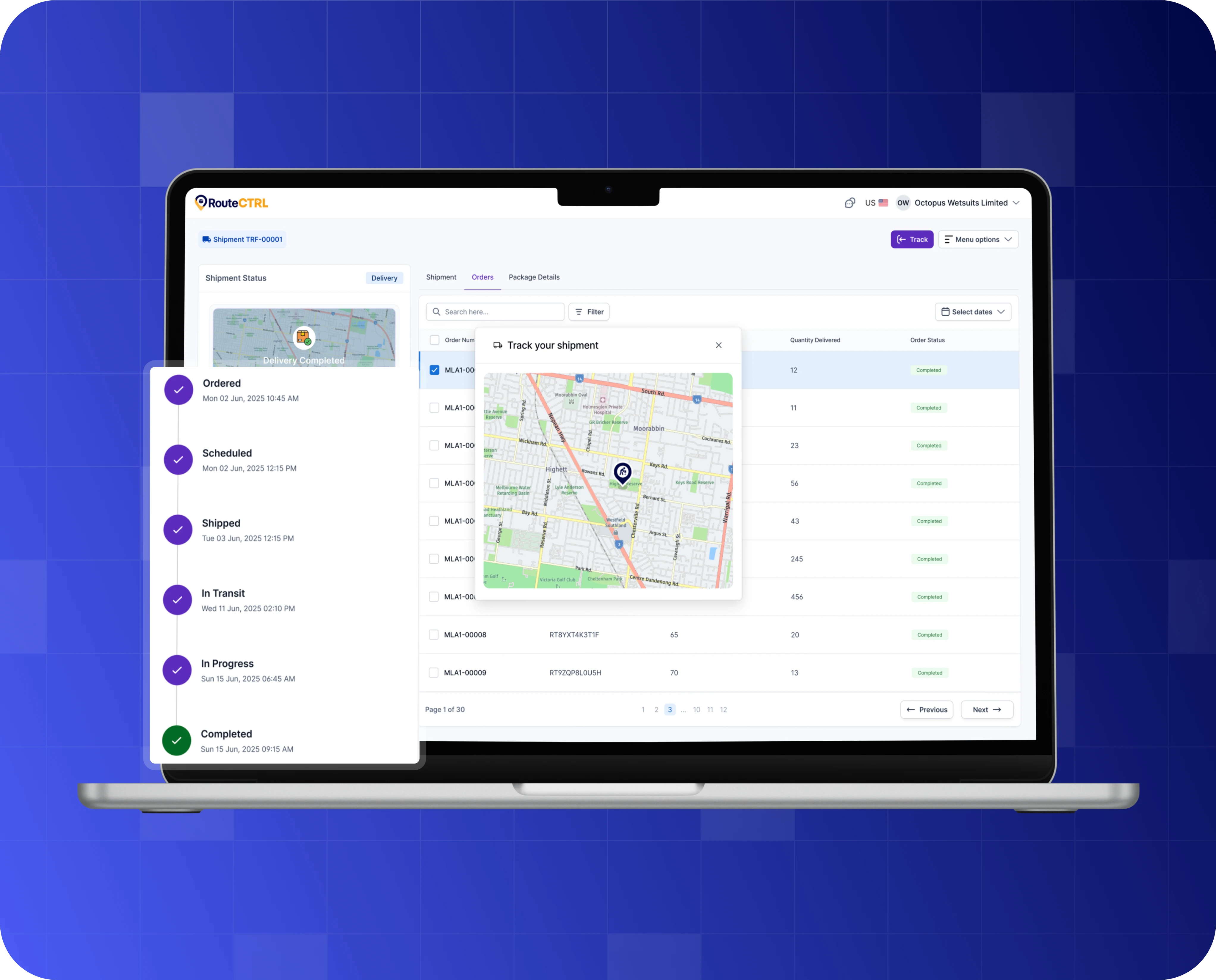 Shipment Tracking